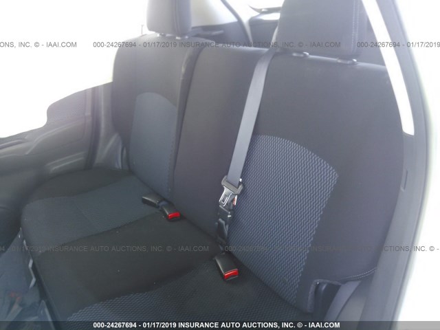 3N1CE2CP0JL353400 - 2018 NISSAN VERSA NOTE S/S PLUS/SV/SL/SR WHITE photo 8