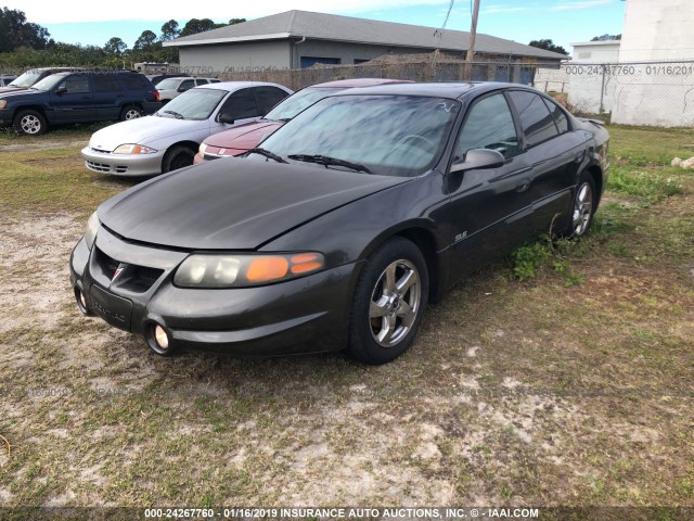 1G2HY54K834140920 - 2003 PONTIAC BONNEVILLE SLE Pewter photo 2