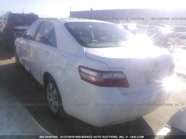 4T4BE46K89R051523 - 2009 TOYOTA CAMRY SE/LE/XLE 白色 照片 3
