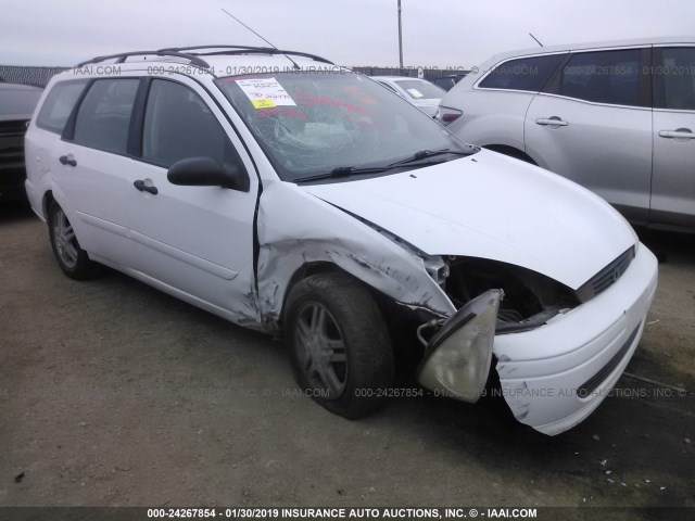 1FAFP36P5YW296143 - 2000 FORD FOCUS SE/SE COMFORT WHITE photo 1