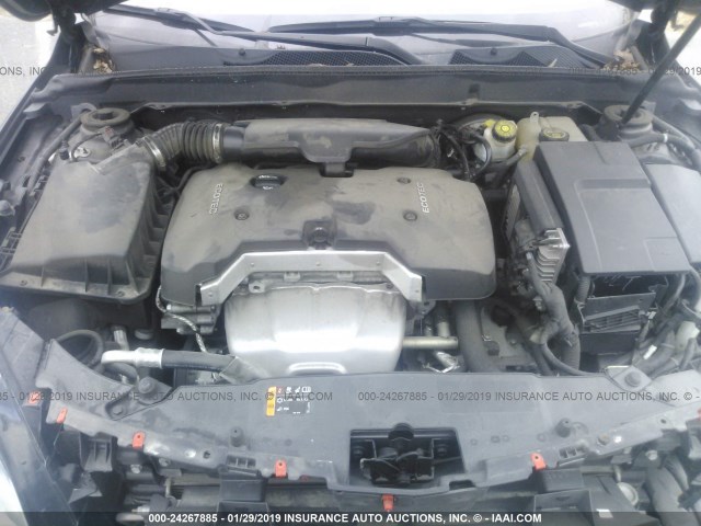 1G11B5SA2DF256525 - 2013 CHEVROLET MALIBU LS GRAY photo 10