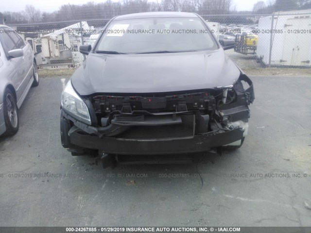 1G11B5SA2DF256525 - 2013 CHEVROLET MALIBU LS GRAY photo 6