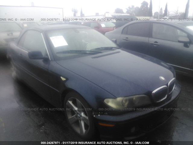 WBABW33484PL28218 - 2004 BMW 325 CI BLUE photo 1