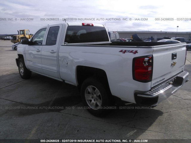 1GCVKREC5JZ160282 - 2018 CHEVROLET SILVERADO K1500 LT WHITE photo 3