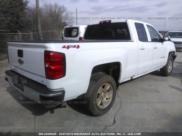 1GCVKREC5JZ160282 - 2018 CHEVROLET SILVERADO K1500 LT WHITE photo 4