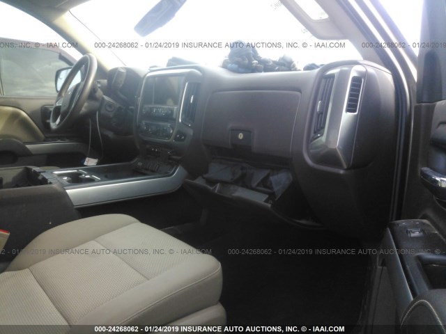 3GCUKREC4EG251500 - 2014 CHEVROLET SILVERADO K1500 LT BROWN photo 5