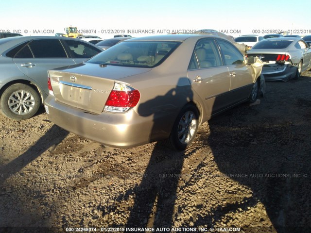 4T1BE30K45U948099 - 2005 TOYOTA CAMRY LE/XLE/SE BEIGE photo 4