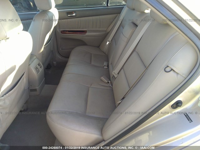 4T1BE30K45U948099 - 2005 TOYOTA CAMRY LE/XLE/SE BEIGE photo 8