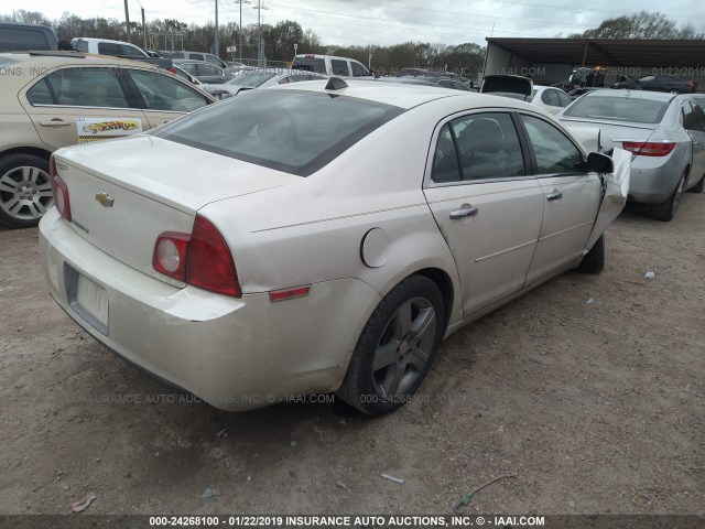 1G1ZC5E05CF226162 - 2012 CHEVROLET MALIBU 1LT თეთრი ფოტო 4