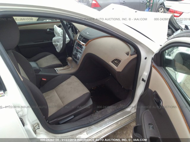 1G1ZC5E05CF226162 - 2012 CHEVROLET MALIBU 1LT თეთრი ფოტო 5
