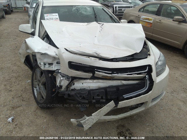 1G1ZC5E05CF226162 - 2012 CHEVROLET MALIBU 1LT თეთრი ფოტო 6
