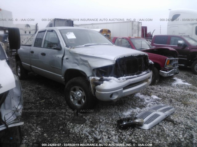 3D7KU28C83G845417 - 2003 DODGE RAM 2500 ST/SLT SILVER photo 1