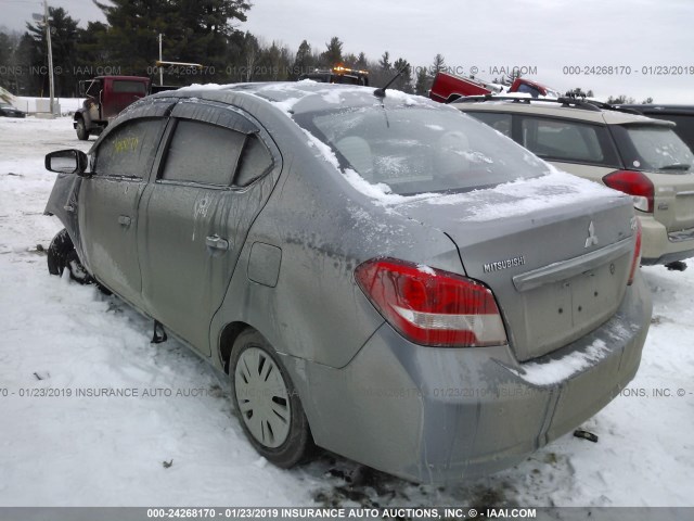 ML32F3FJ9JHF00210 - 2018 MITSUBISHI MIRAGE G4 ES Boz foto 3