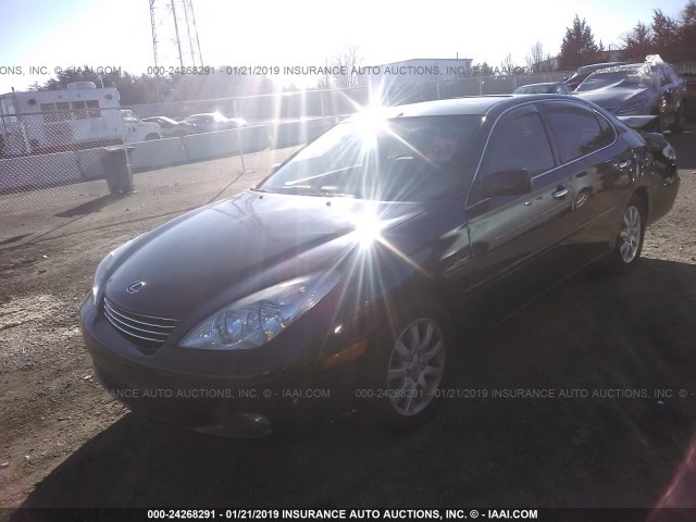 JTHBF30G230147302 - 2003 LEXUS ES 300 BLUE photo 2