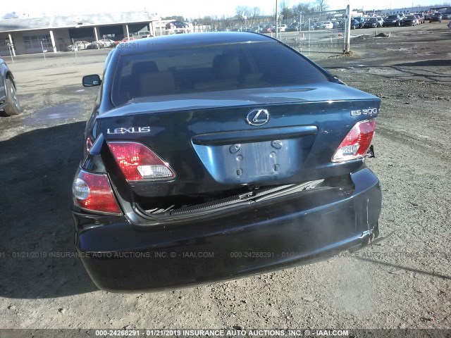 JTHBF30G230147302 - 2003 LEXUS ES 300 BLUE photo 6