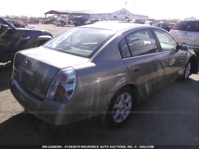 1N4AL11D45C141538 - 2005 NISSAN ALTIMA S/SL TAN photo 4