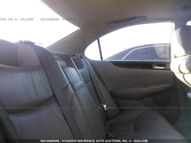 JTHBA30G545010180 - 2004 LEXUS ES 330 SILVER photo 8