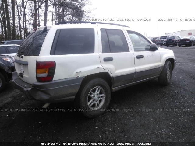 1J4GX48S94C177992 - 2004 JEEP GRAND CHEROKEE LAREDO/COLUMBIA/FREEDOM 白色 照片 4