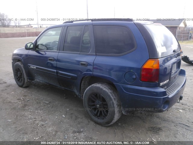 1GKDS13S842119895 - 2004 GMC ENVOY BLUE photo 3