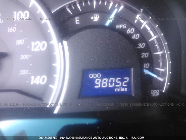 4T4BF1FK8CR232477 - 2012 TOYOTA CAMRY SE/LE/XLE 银色 照片 7