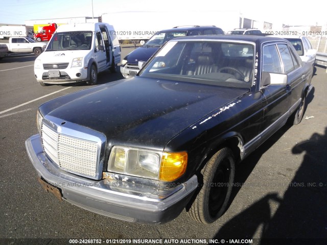 WDBCB20A4EA047799 - 1984 MERCEDES-BENZ 300 SD BLACK photo 2