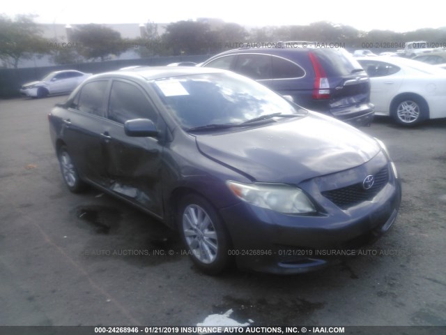 JTDBL40E899072849 - 2009 TOYOTA COROLLA LE/XLE GRAY photo 1