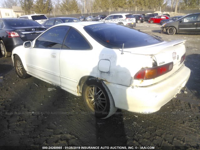 JH4DC4459YS009588 - 2000 ACURA INTEGRA LS WHITE photo 3