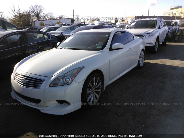 JNKCV64E68M116748 - 2008 INFINITI G37 JOURNEY/SPORT WHITE photo 2