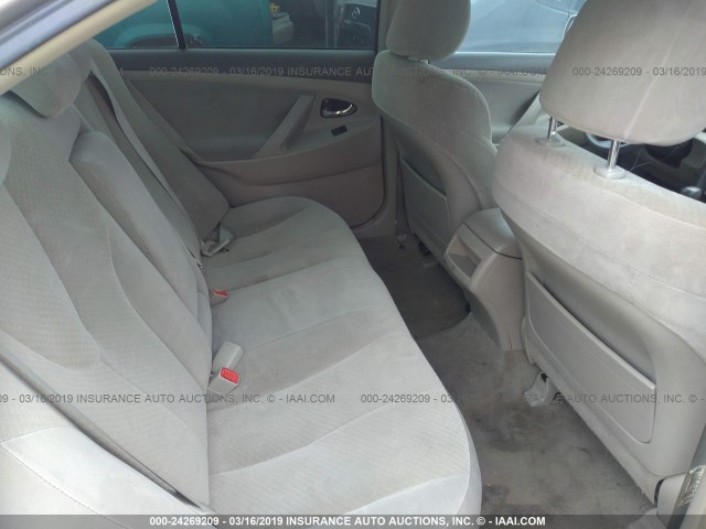 4T1BE46K68U761075 - 2008 TOYOTA CAMRY CE/LE/XLE/SE GOLD photo 8