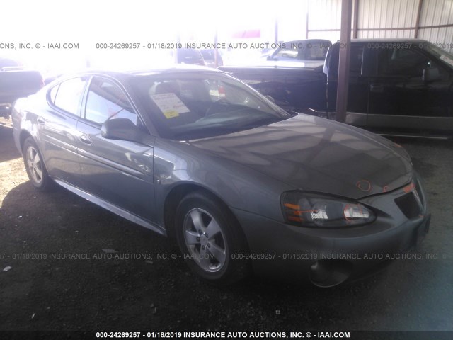 2G2WP552281115488 - 2008 PONTIAC GRAND PRIX GRAY photo 1