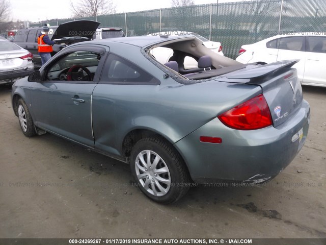 1G2AS18H197221341 - 2009 PONTIAC G5 GREEN photo 3