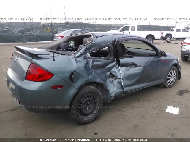 1G2AS18H197221341 - 2009 PONTIAC G5 GREEN photo 4