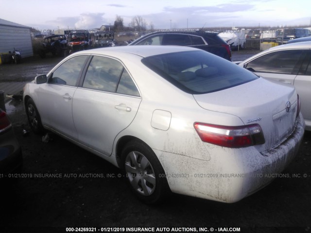 JTNBE46K693181039 - 2009 TOYOTA CAMRY SE/LE/XLE 白色 照片 3