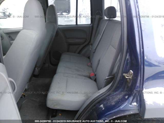 1J4GL38K36W219483 - 2006 JEEP LIBERTY RENEGADE BLUE photo 8