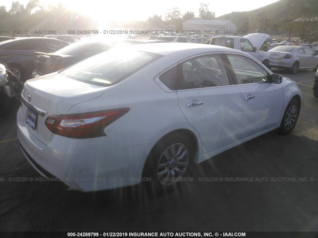 1N4AL3AP1GN314932 - 2016 NISSAN ALTIMA 2.5/S/SV/SL/SR WHITE photo 4