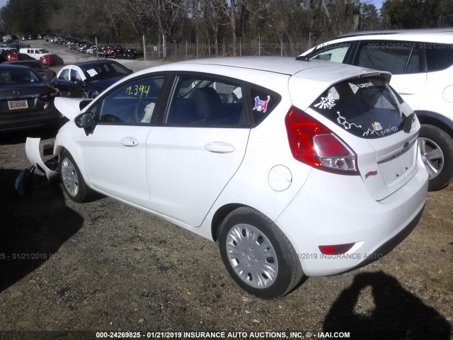 3FADP4TJ1FM176592 - 2015 FORD FIESTA S WHITE photo 3