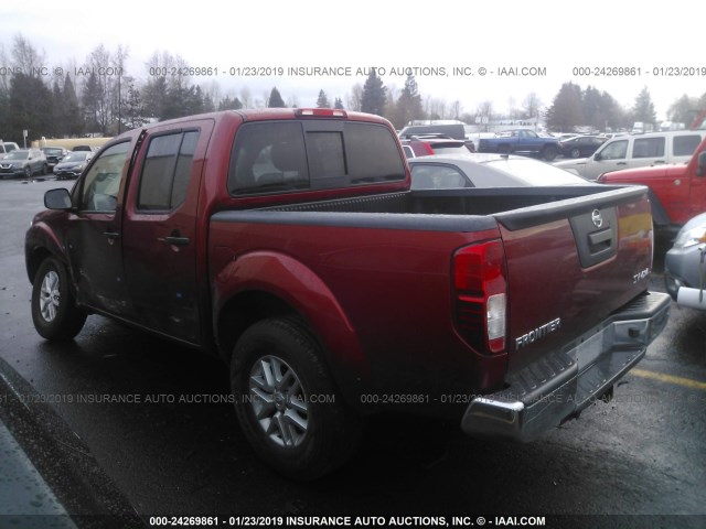 1N6AD0EV3GN792359 - 2016 NISSAN FRONTIER S/SV/SL/PRO-4X RED photo 3