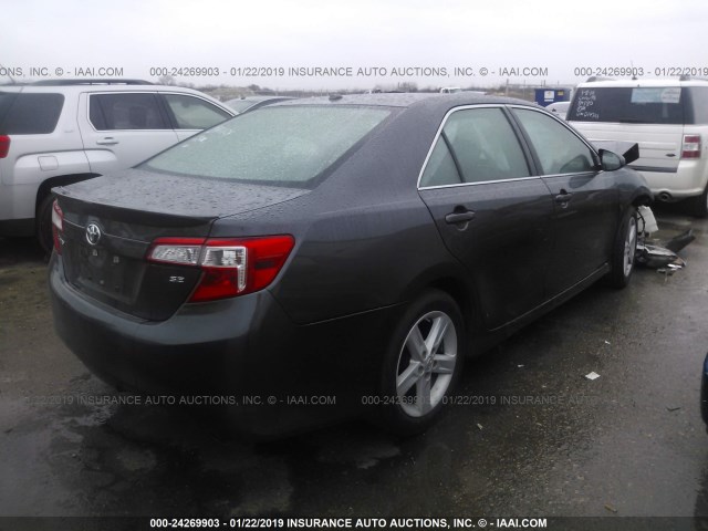 4T1BF1FK8CU067525 - 2012 TOYOTA CAMRY SE/LE/XLE 灰色 照片 4