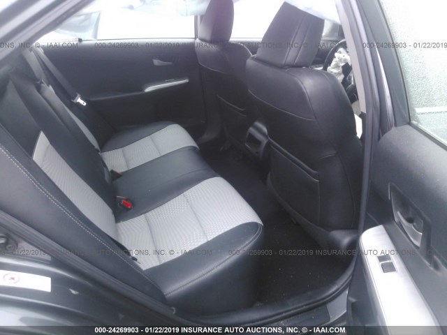 4T1BF1FK8CU067525 - 2012 TOYOTA CAMRY SE/LE/XLE 灰色 照片 8