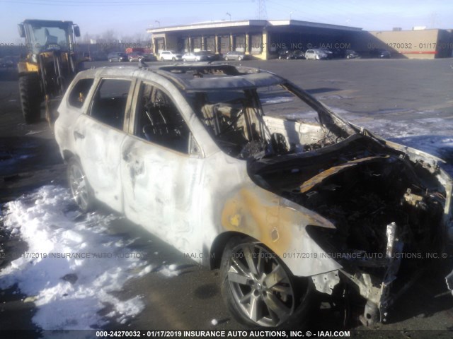 5N1AR2MM6DC676701 - 2013 NISSAN PATHFINDER S/SV/SL/PLATINUM GRAY photo 1