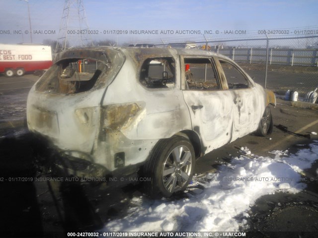 5N1AR2MM6DC676701 - 2013 NISSAN PATHFINDER S/SV/SL/PLATINUM GRAY photo 4
