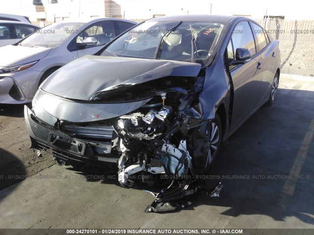 JTDKARFP5H3042656 - 2017 TOYOTA PRIUS PRIME  灰色 照片 2