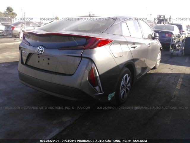 JTDKARFP5H3042656 - 2017 TOYOTA PRIUS PRIME  灰色 照片 4