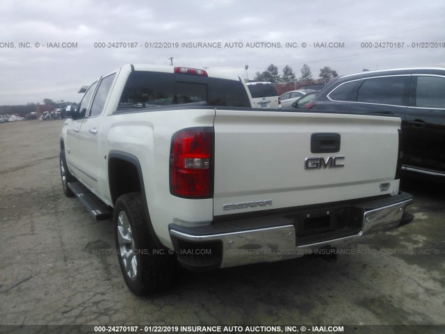 3GTP1VEC8FG180330 - 2015 GMC SIERRA C1500 SLT WHITE photo 3