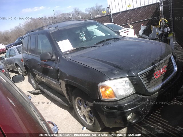 1GKDT13S352254152 - 2005 GMC ENVOY BLACK photo 1