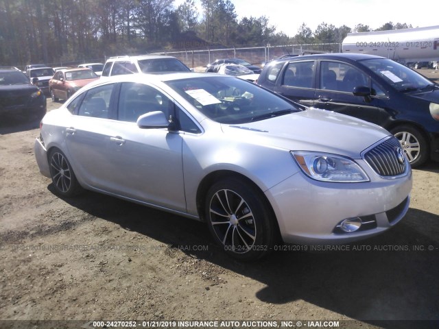 1G4PW5SK3G4180257 - 2016 BUICK VERANO SPORT TOURING SILVER photo 1