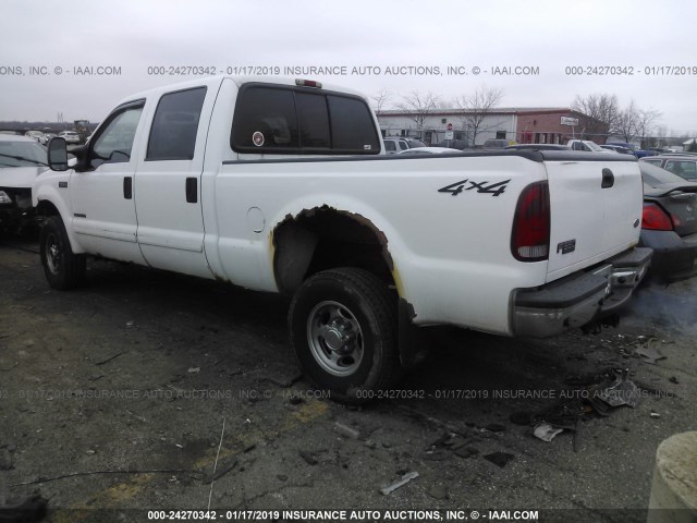 1FTSW31F62ED47642 - 2002 FORD F350 SRW SUPER DUTY WHITE photo 3