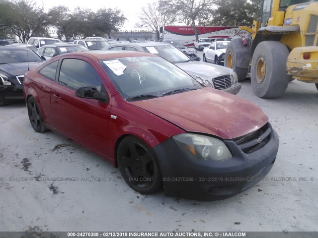 1G1AP14P467731777 - 2006 CHEVROLET COBALT SS SUPERCHARGED RED photo 1