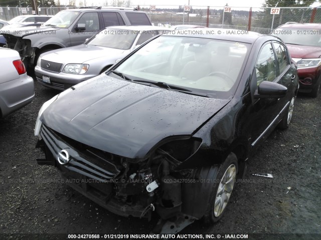 3N1AB6AP0AL657059 - 2010 NISSAN SENTRA 2.0/2.0S/SR/2.0SL BLACK photo 2