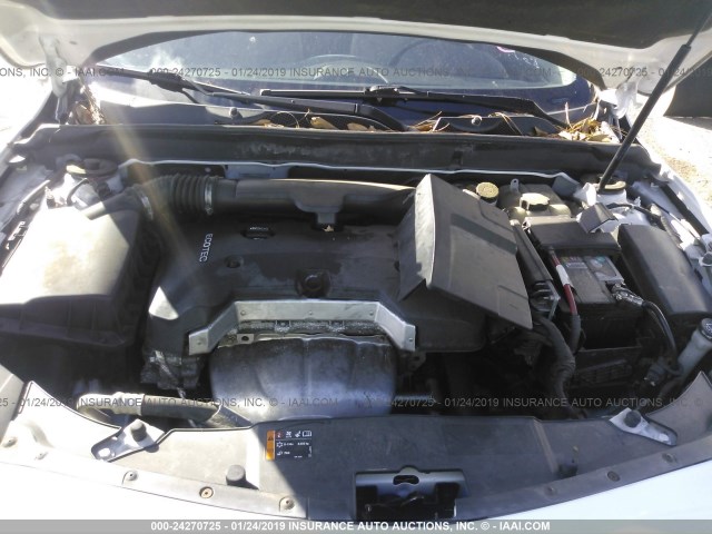 1G11B5SA4DF355489 - 2013 CHEVROLET MALIBU LS WHITE photo 10